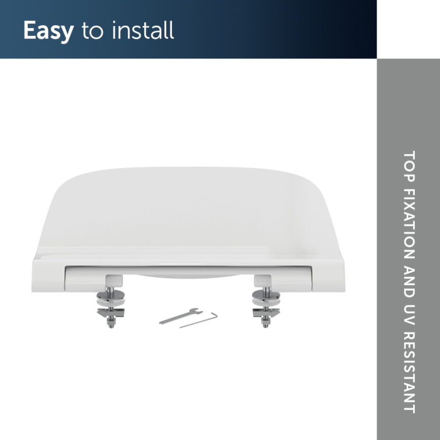 Ideal Standard T453001 - Tualetes sēdeklis I.LIFE A balts