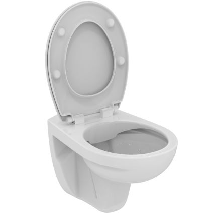 Ideal Standard V390601 - Piekaramais WC EUROVIT keramika/balta