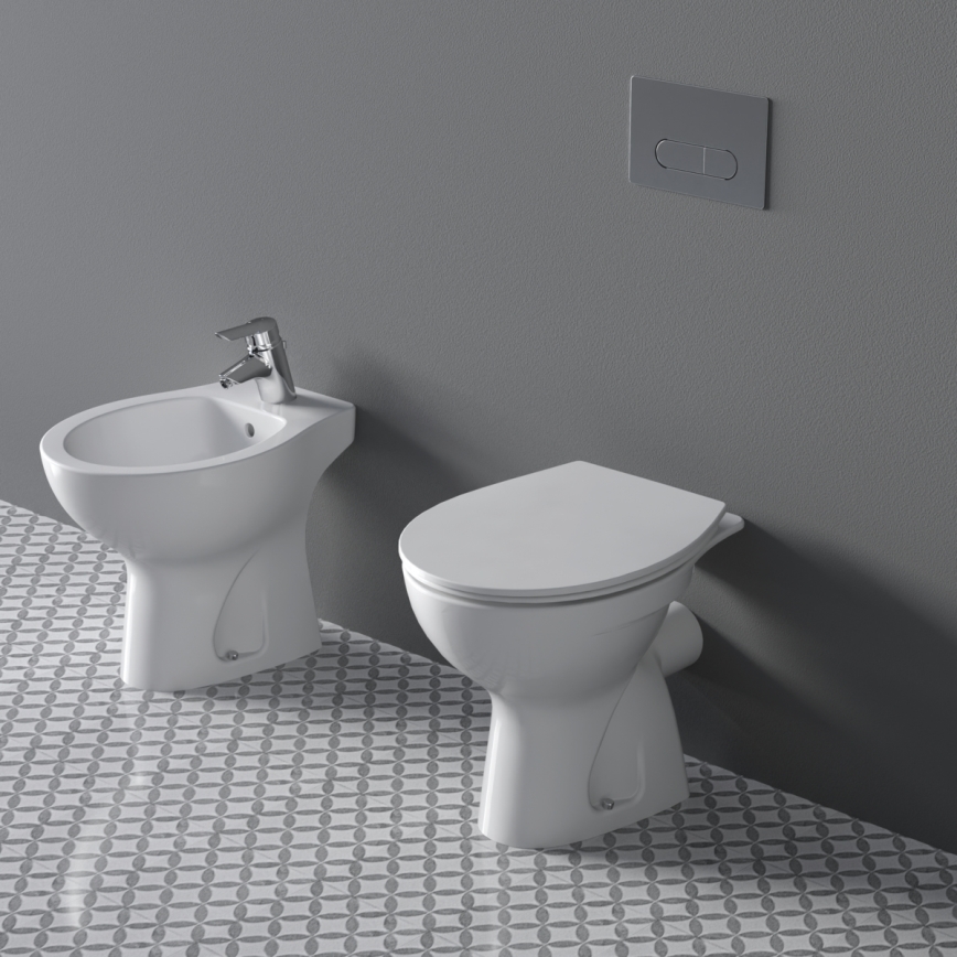 Ideal Standard W333101 - Brīvstāvošs WC EUROVIT keramika/balta