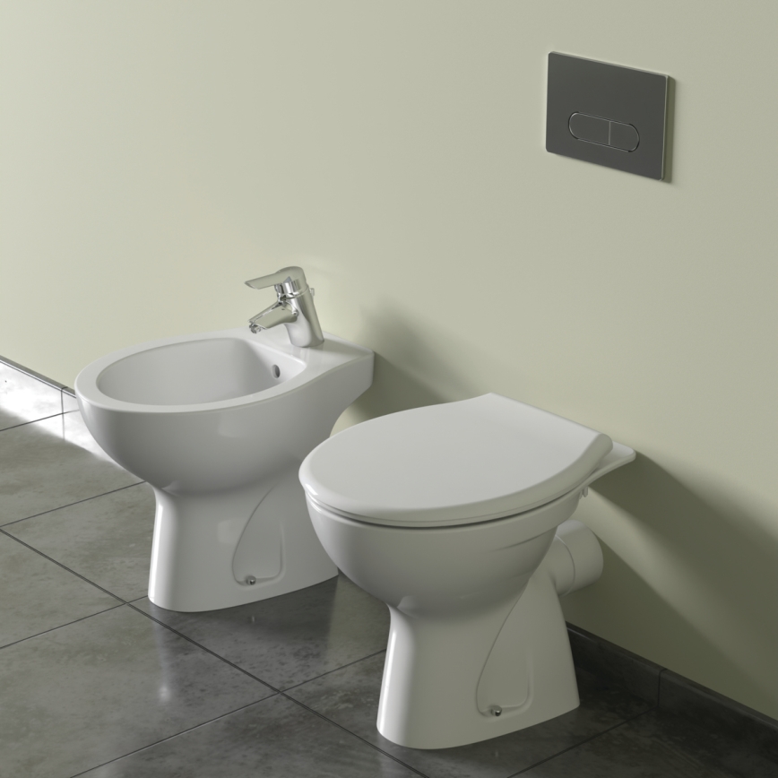 Ideal Standard W333101 - Brīvstāvošs WC EUROVIT keramika/balta