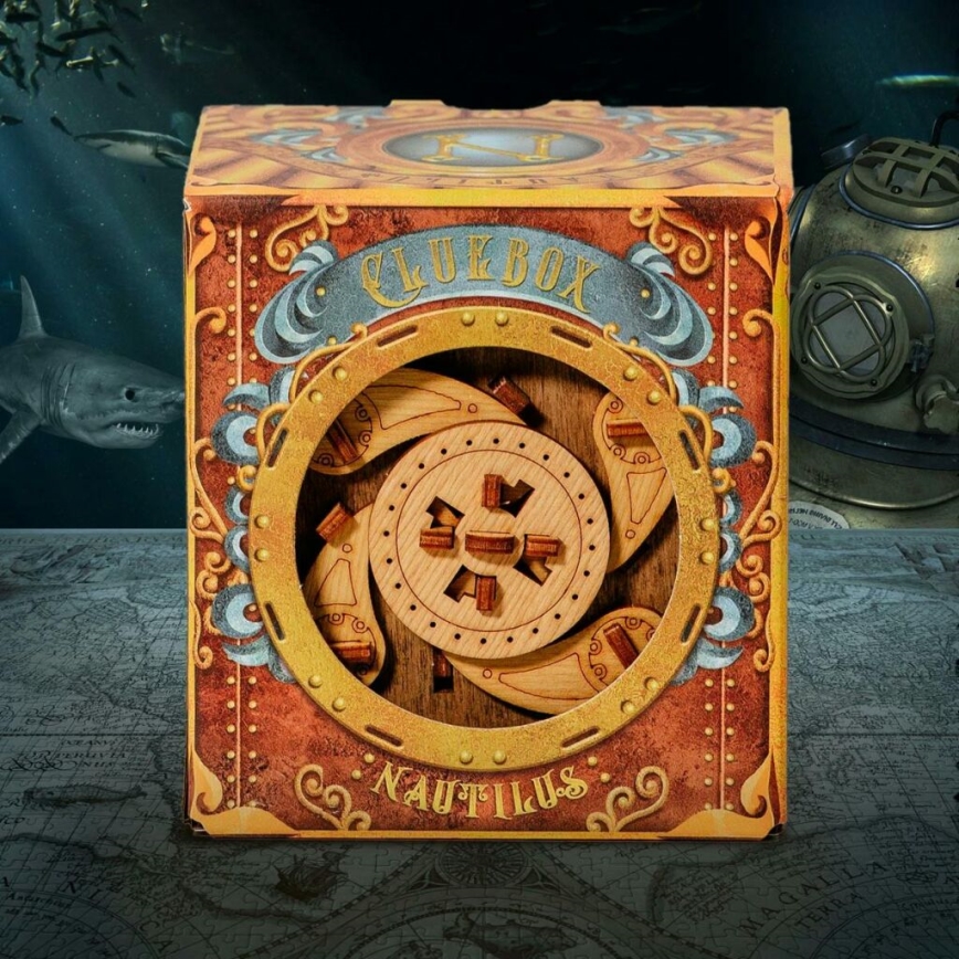 iDventure - Koka puzle Kapteiņa Nemo Nautilus evakuācijas istaba