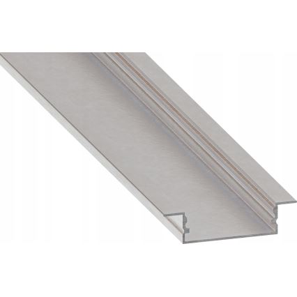 Iebūvējams profils LED lentēm, 1 m, sudraba/balts