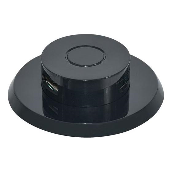 Iebūvējams USB lādētājs USB A+C melna