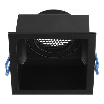 Iegremdējama lampa GU10 9x9 cm melna