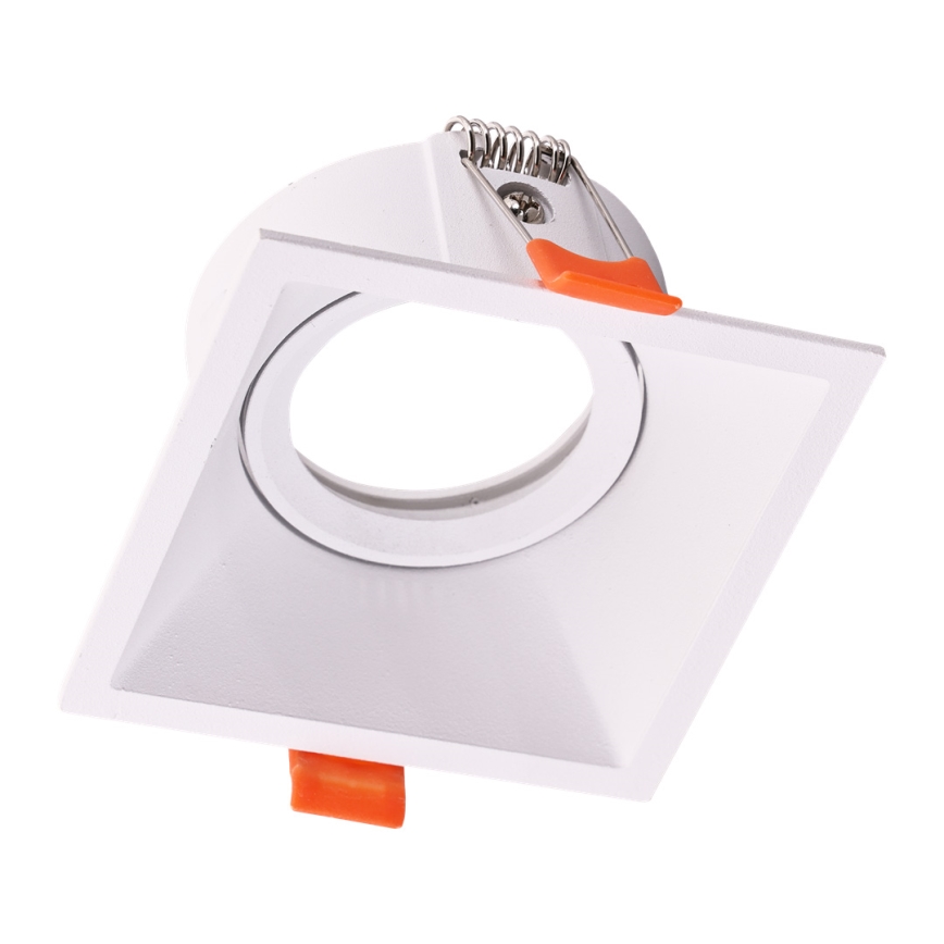 Iegremdējams gaismeklis EYE 1xGU10/25W/230V kvadrātveida balts