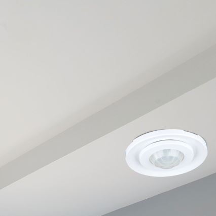 Iegremdējams kustību sensors PIR 360° 400W/230V balta