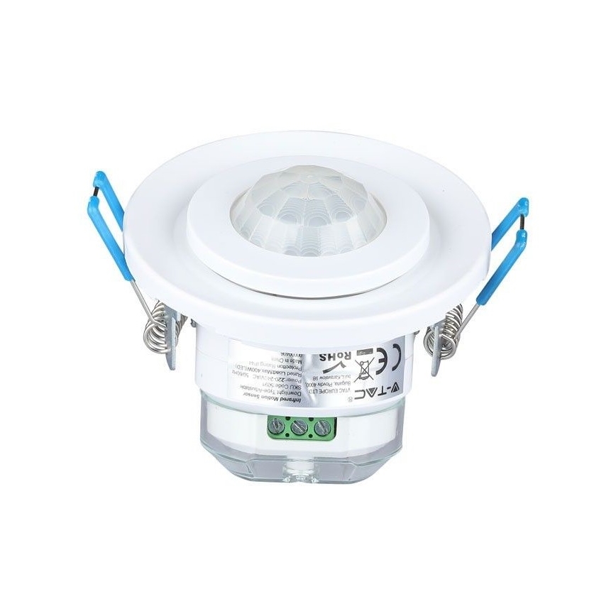 Iegremdējams kustību sensors PIR 360° 400W/230V balta