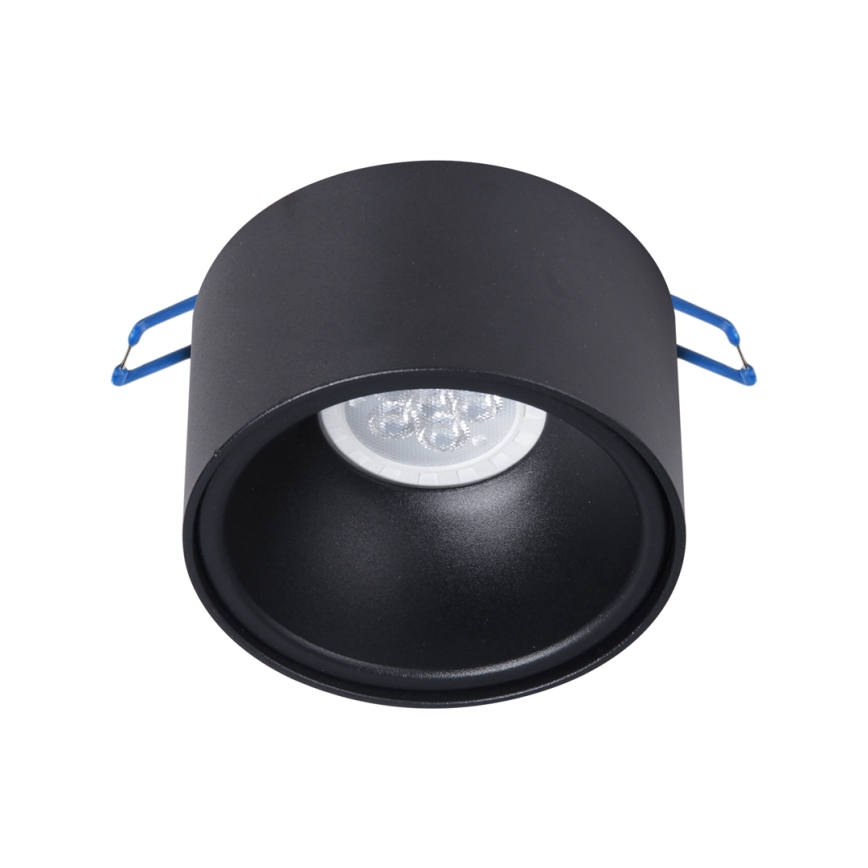 Iegremdējams starmetis BALI 1xGU5,3/MR16/25W/12V apaļš melns