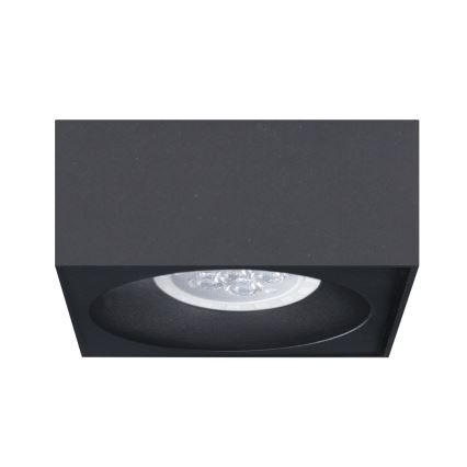 Iegremdējams starmetis BALI 1xGU5,3/MR16/25W/12V kvadrātveida melns