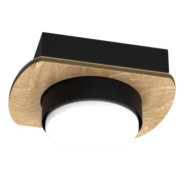 Iegremdējams starmetis KIDO 1xGX53/8W/230V melna/bēša/ozols