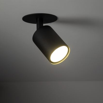 Iegremdējams starmetis NEX 1xGU10/10W/230V melna