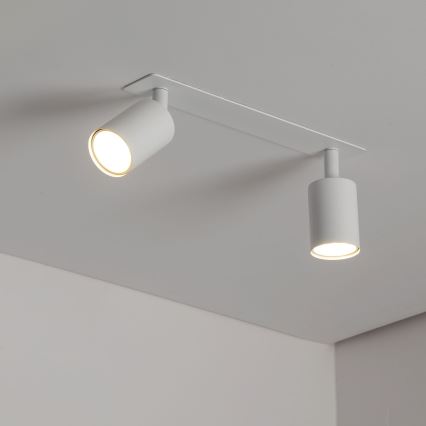 Iegremdējams starmetis NEX 2xGU10/10W/230V balta