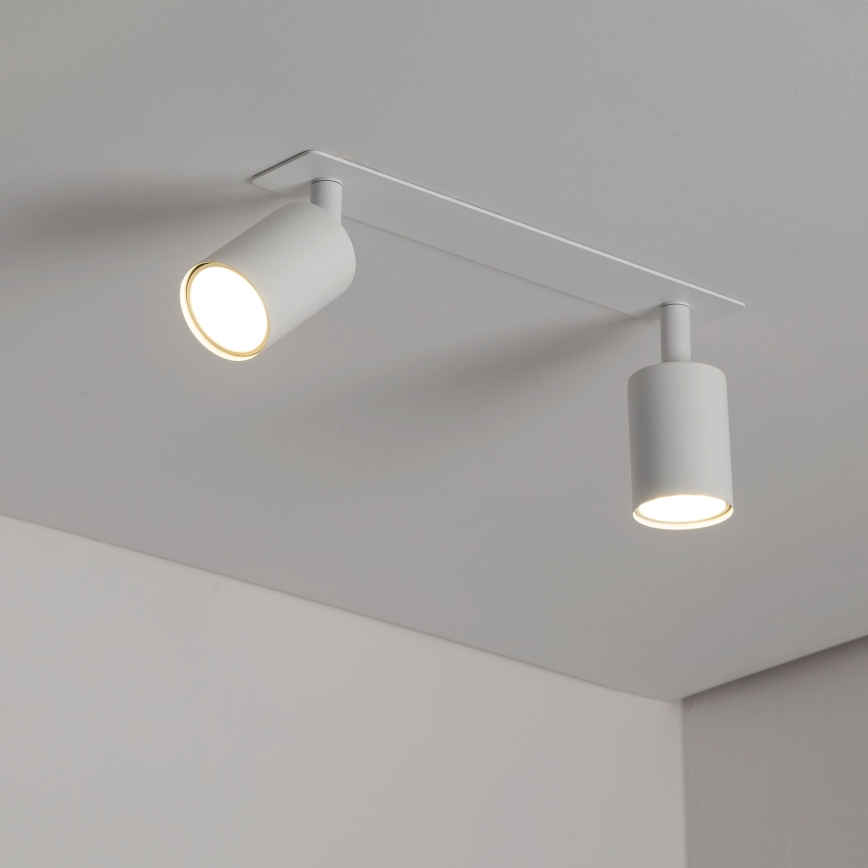 Iegremdējams starmetis NEX 2xGU10/10W/230V balta