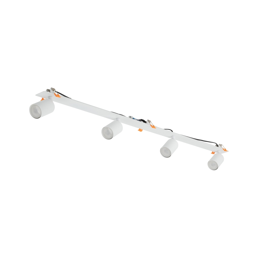 Iegremdējams starmetis NEX 4xGU10/10W/230V balta