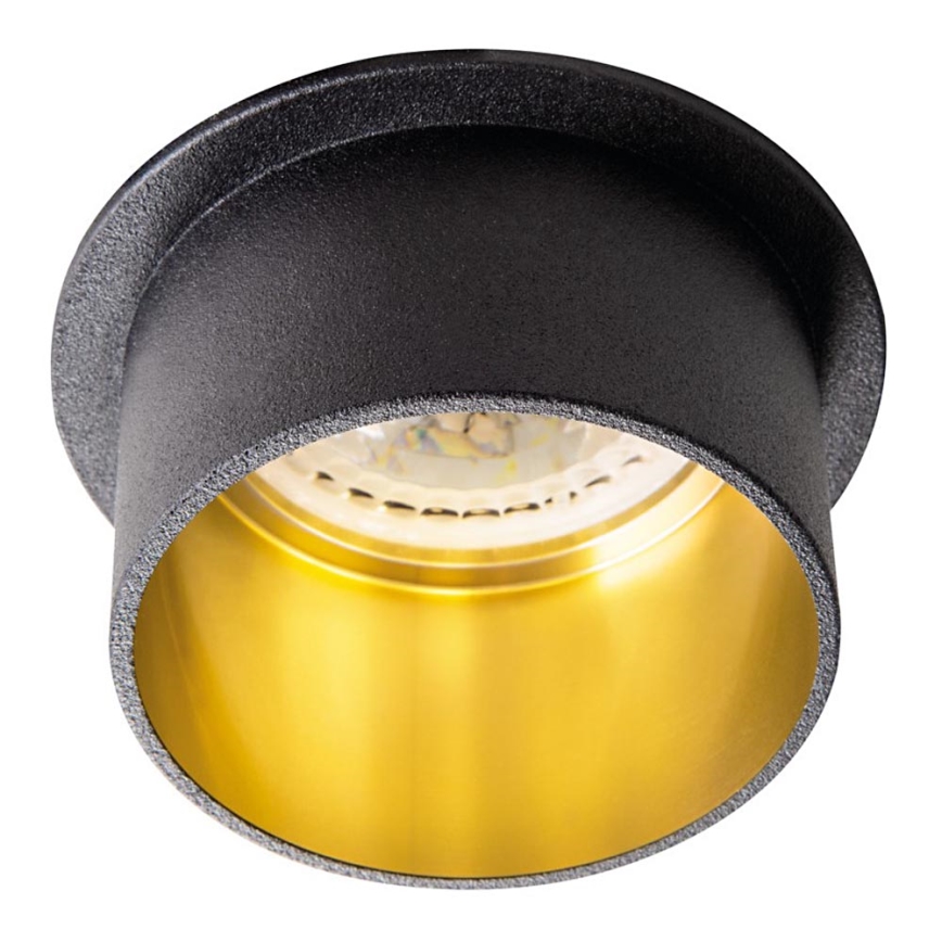 Iegremdējams starmetis SPAG GU10/35W melna/zelta