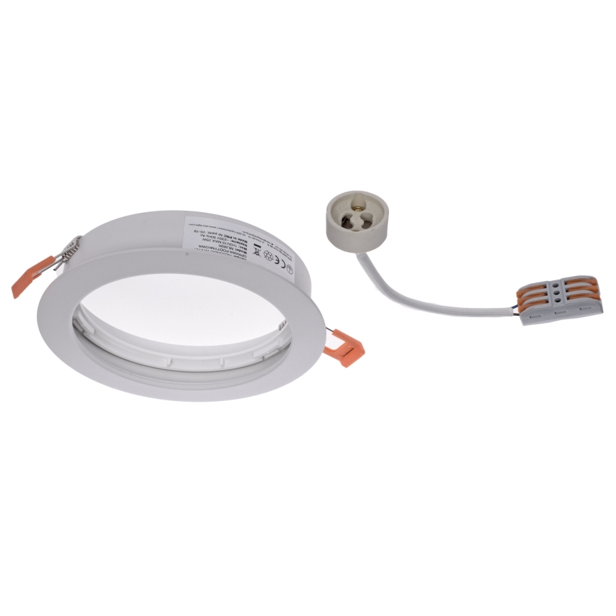 Iegremdēts gaismeklis REDONDO 1xAR111 - GU10/25W/230V