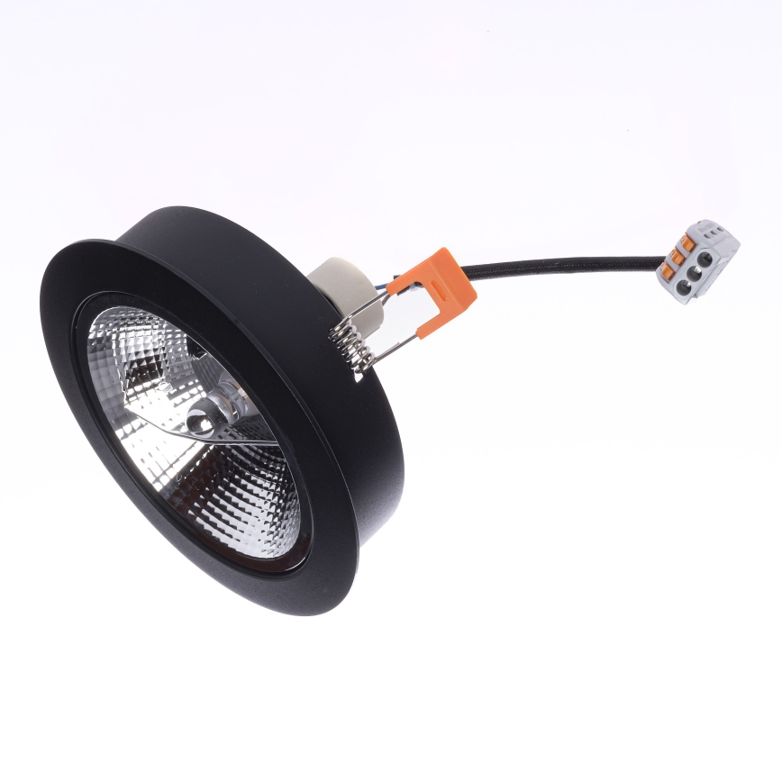 Iegremdēts gaismeklis REDONDO 1xAR111 - GU10/25W/230V
