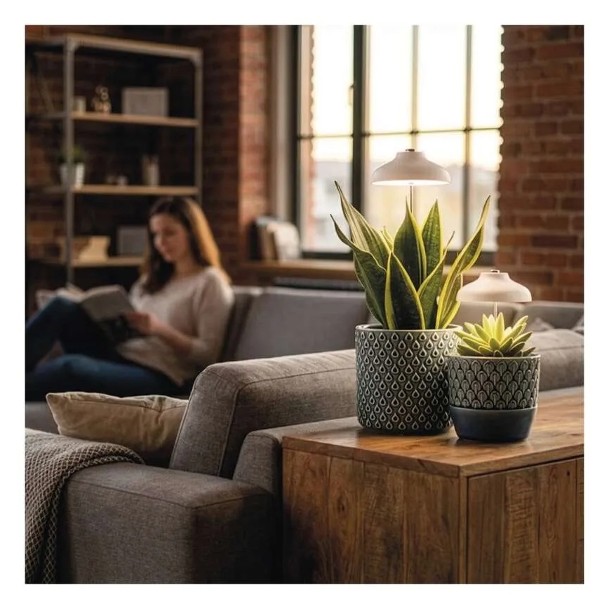 Iekštelpju LED lampa augu audzēšanai GROW LED/5W/5V