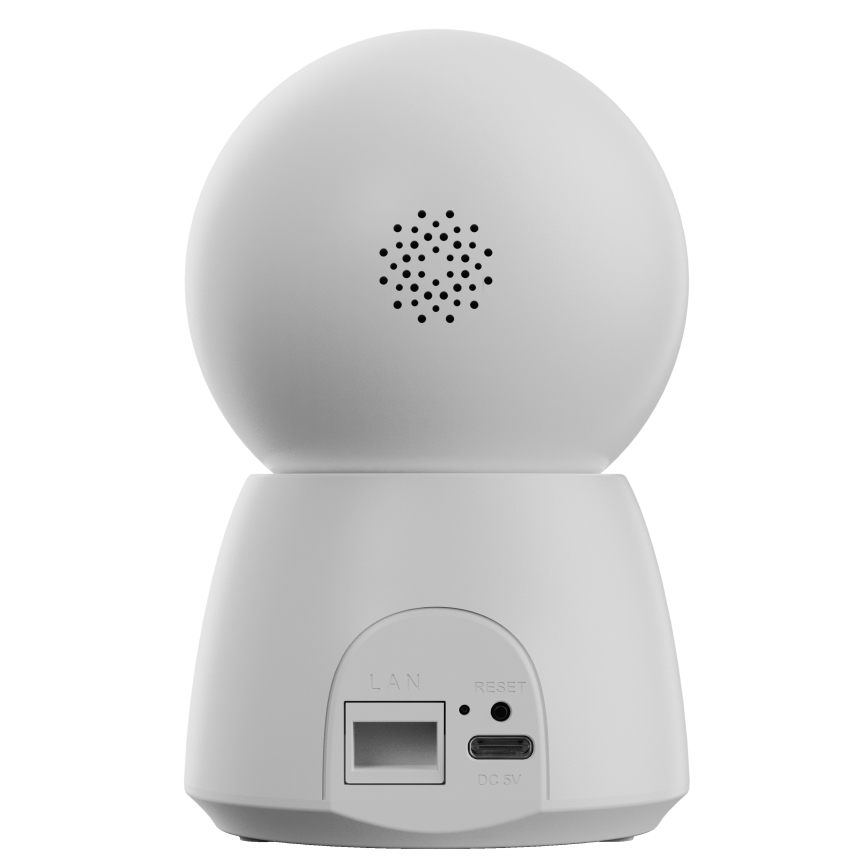 Viedā kamera ar kustības sensoru, 2K, 5V, Wi‑Fi (Tuya), balta