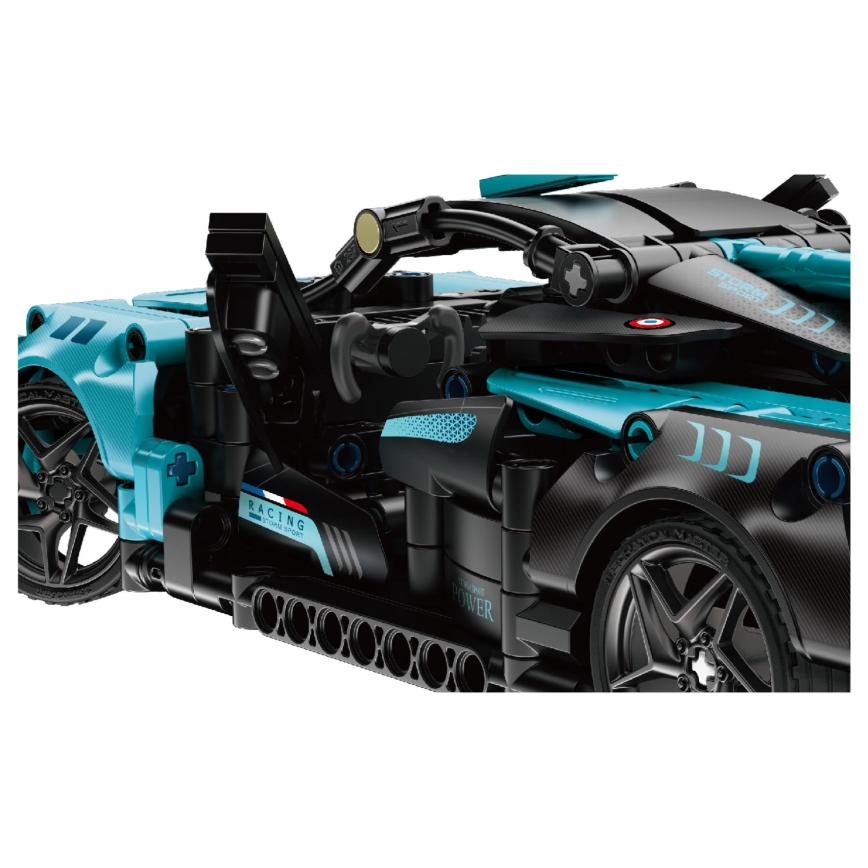 iM.Master - Saliekamā automašīna 3xAAA 439 detaļas + tālvadība