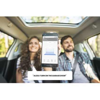 Immax 07706L - Garāžas durvju un automātisko vārtu vadība NEO LITE Smart DC5V Wi-Fi Tuya