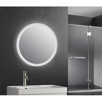 Immax 08229L - LED Aptumšojams vannas istabas spogulis ar fona gaismu ar atdalalāmu spoguli ANELLO IP44