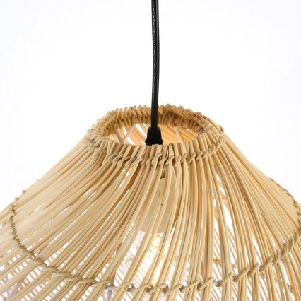 Lustra ar auklu PELO 1xE27/40W/230V d. 40 cm rotanga