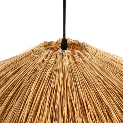 Lustra ar auklu NATURALEZA 1xE27/40W/230V d. 55 cm rotanga