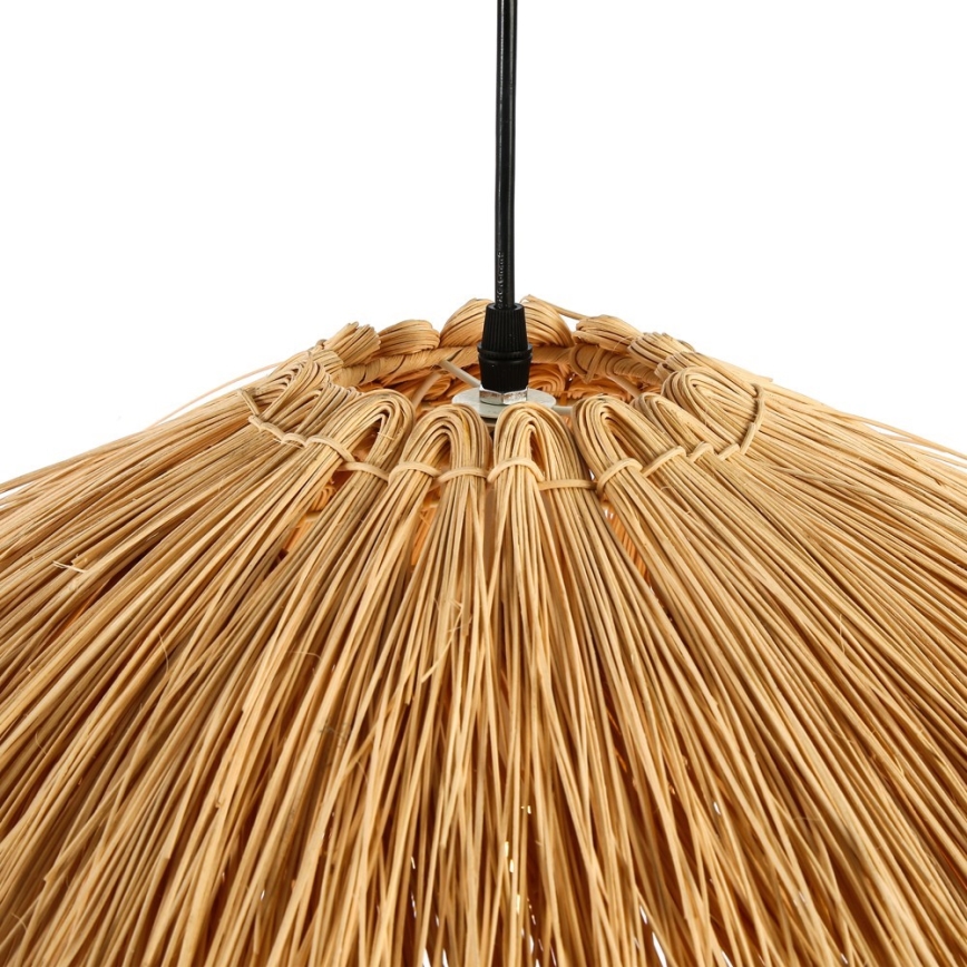 Lustra ar auklu NATURALEZA 1xE27/40W/230V d. 55 cm rotanga