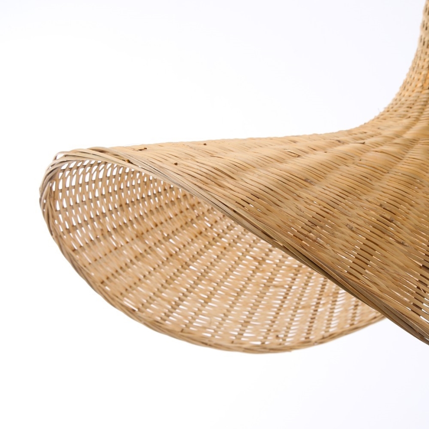 Immax 08290L - Lustra ar auklu SOMBRERO 1xE27/40W/230V d. 80 cm rotanga