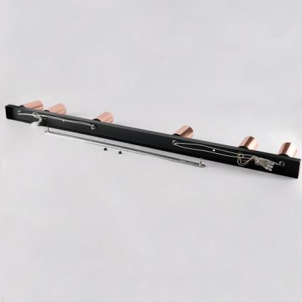 Griestu virziena gaismeklis PUNTO 6xGU10/9W/230V rožu zelts