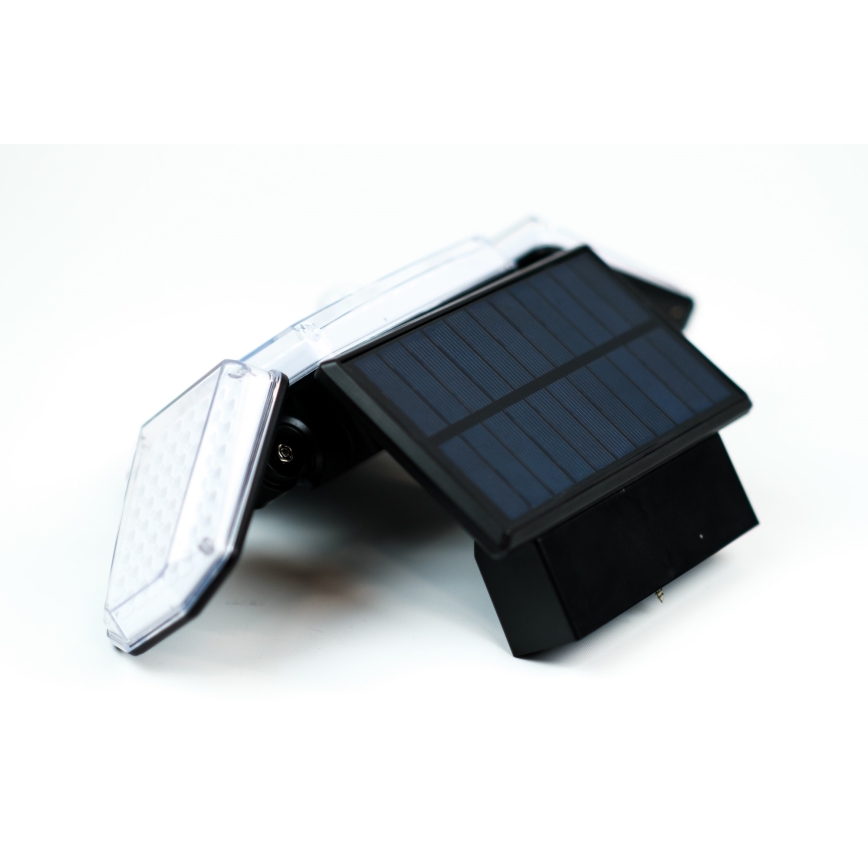 LED Saules enerģijas sienas lampa ar sensoru LED/5W/5,5V IP65 2400 mAh