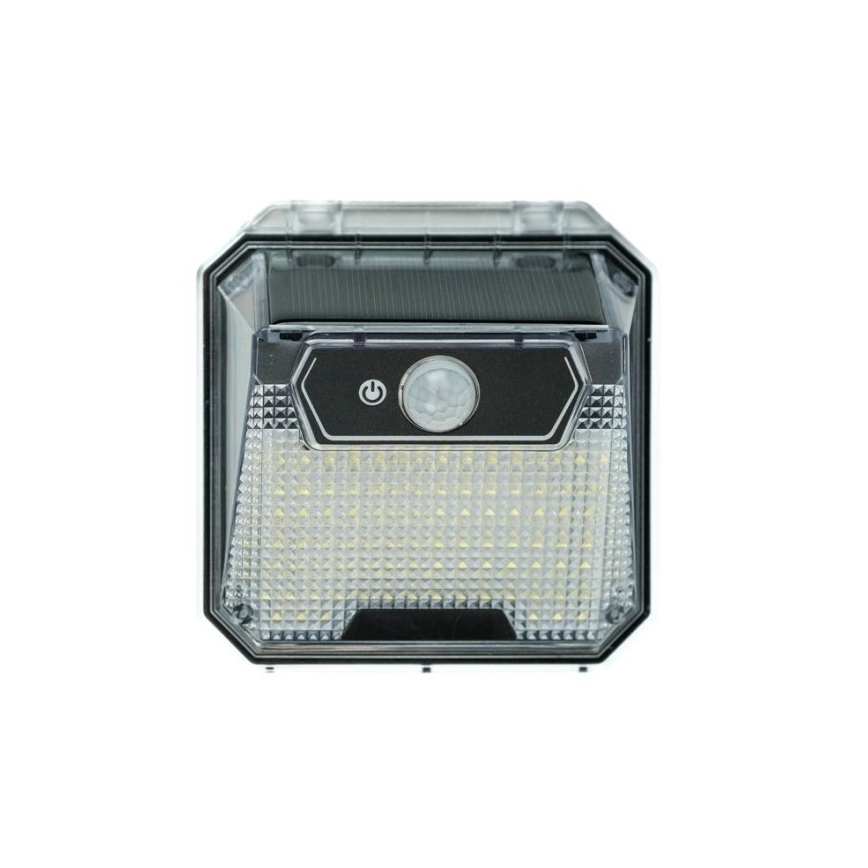 LED Saules enerģijas sienas lampa ar sensoru LED/3W/5,5V IP65 1200 mAh