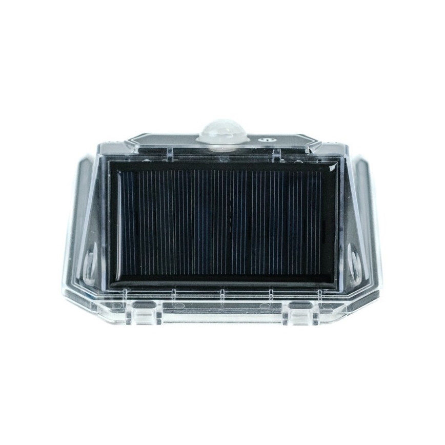 LED Saules enerģijas sienas lampa ar sensoru LED/3W/5,5V IP65 1200 mAh