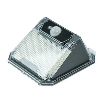 LED Saules enerģijas sienas lampa ar sensoru LED/3W/5,5V IP65 1200 mAh