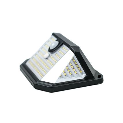 LED Saules enerģijas sienas lampa ar sensoru LED/4W/5,5V IP65 1200 mAh