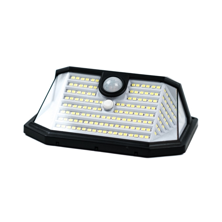 LED Saules enerģijas sienas lampa ar sensoru LED/4W/5,5V IP65 1200 mAh