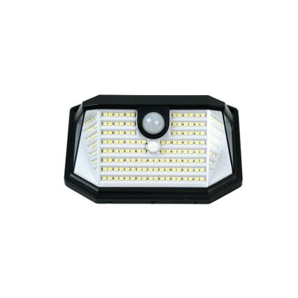 LED Saules enerģijas sienas lampa ar sensoru LED/4W/5,5V IP65 1200 mAh