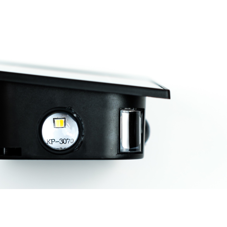 LED Saules enerģijas sienas lampa ar sensoru LED/2W/5V IP54 1300 mAh