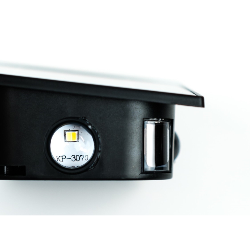 LED Saules enerģijas sienas lampa ar sensoru LED/2W/5V IP54 1300 mAh