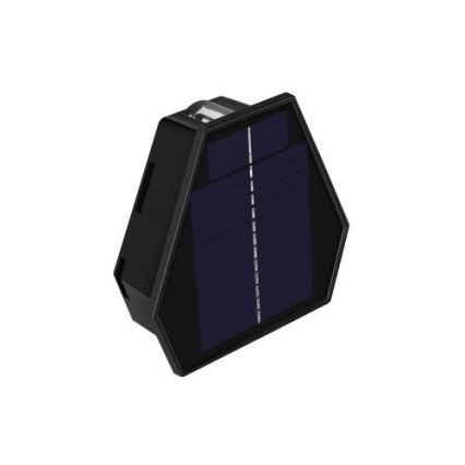 LED Saules enerģijas sienas lampa ar sensoru LED/2W/5V IP54 1300 mAh
