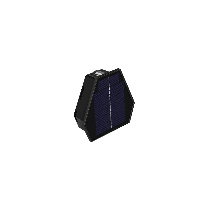 LED Saules enerģijas sienas lampa ar sensoru LED/2W/5V IP54 1300 mAh