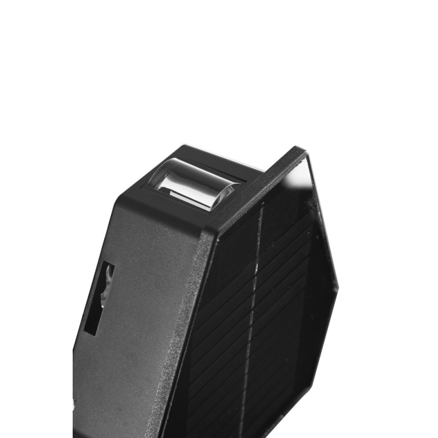 LED Saules enerģijas sienas lampa ar sensoru LED/2W/5V IP54 1300 mAh