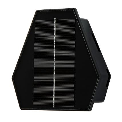 LED Saules enerģijas sienas lampa ar sensoru LED/2W/5V IP54 1300 mAh