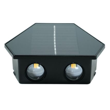 LED Saules enerģijas sienas lampa ar sensoru LED/2W/5V IP54 1300 mAh