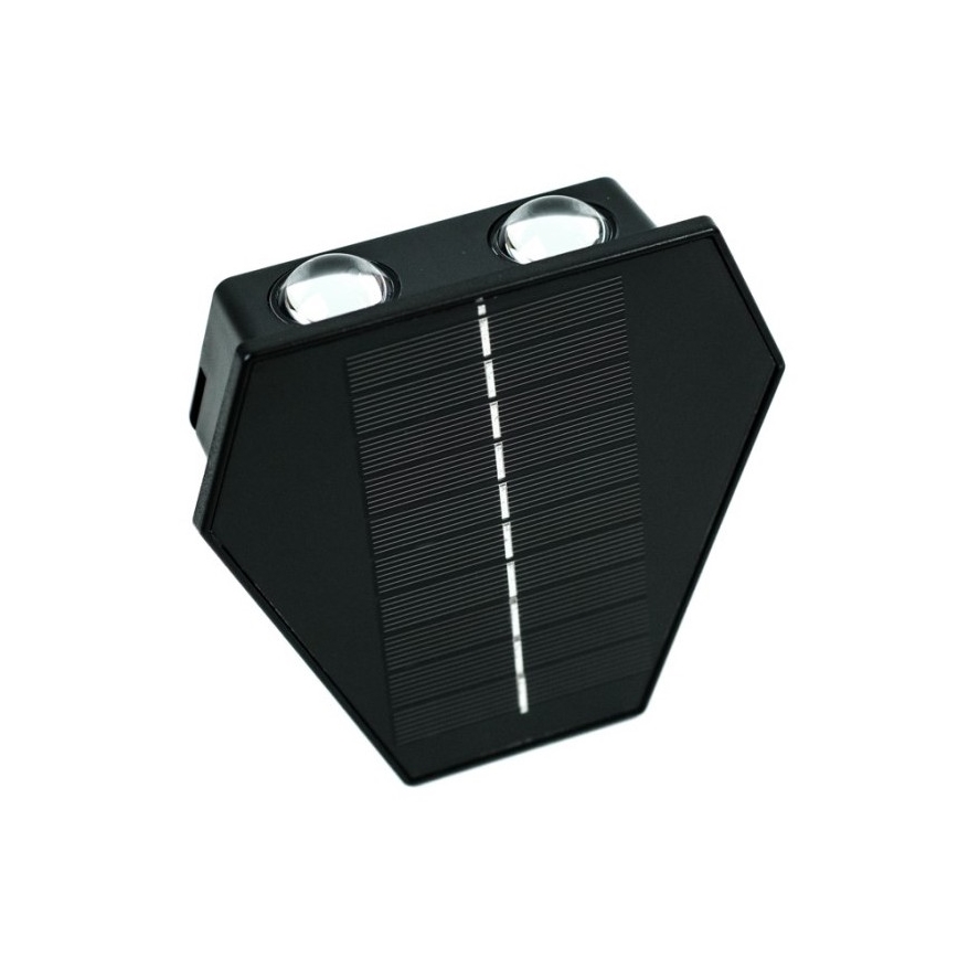 LED Saules enerģijas sienas lampa ar sensoru LED/2W/5V IP54 1300 mAh