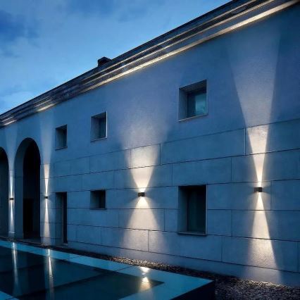 LED Saules enerģijas sienas lampa ar sensoru LED/2W/5V IP54 1300 mAh