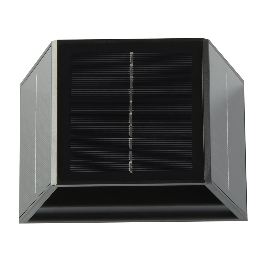 LED Saules enerģijas sienas lampa ar sensoru LED/2W/5V IP54 1300 mAh