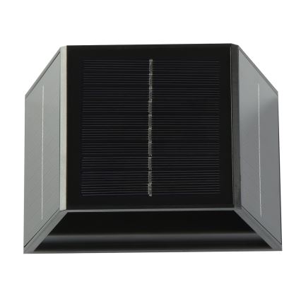 LED Saules enerģijas sienas lampa ar sensoru LED/2W/5V IP54 1300 mAh