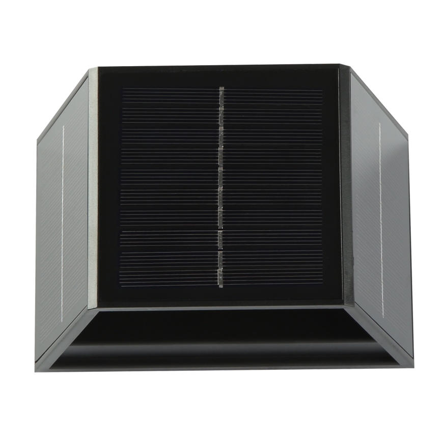 LED Saules enerģijas sienas lampa ar sensoru LED/2W/5V IP54 1300 mAh